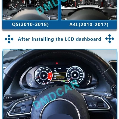 Quadrante Audi A4L, A4, Q5, SQ5, S4, RS4, A5, S5, RS5, 2008-2018 Digital Painel de Instrumentos NOVIDADE Quadrante Audi A4L, A4, Q5, SQ5, S4, RS4, A5, S5, RS5, 2008-2018 Digital Painel de Instrumentos NOVIDADE