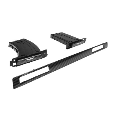 Porta Copos Com Frente em Carbono BMW E90 E91 E92 E93 325i 325xi 328i 328xi 330i 330xi 335d 335i 335i3 335xi M3, Ano 2006-2011