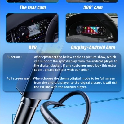 Quadrante Digital Audi a3 8p 2008-2013 