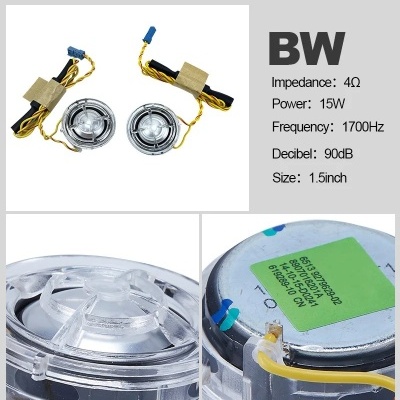 Kit de atualização de áudio para BMW G30 G31 Série 5, Tweeter Mid Subwoofer,  Com Iluminaçao Ambiente. Topo de Gama!