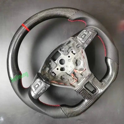 Volante VW Volkswagen Magotan, Golf 6, MK6, Scirocco Tiguan de fibra de carbono