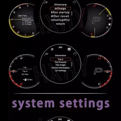 Quadrante  Mini Cooper 2014-2023,  Painel Digital Painel, Cluster de instrumentos , velocímetro, Novo Modelo