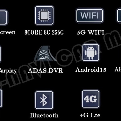 Radio  Renault Clio 3, 4, 2012-2015, 2016-2018 ,Android 14,  GPS, 10 ",