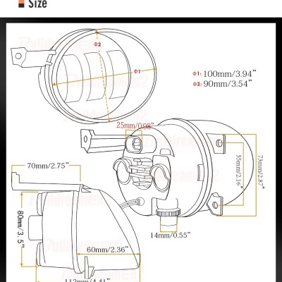Farois Nevoeiro Angel Eye  Volkswagen VW, Scirocco 3, III, Com Angel Eye 2008-2014 Novidade!