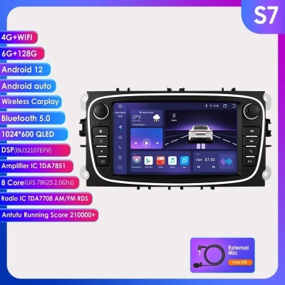 Radio Ford Focus S-Max Mondeo Galaxy C-Max Kuga Navi GPS RDS Radio Ford Focus S-Max Mondeo Galaxy C-Max Kuga Navi GPS RDS