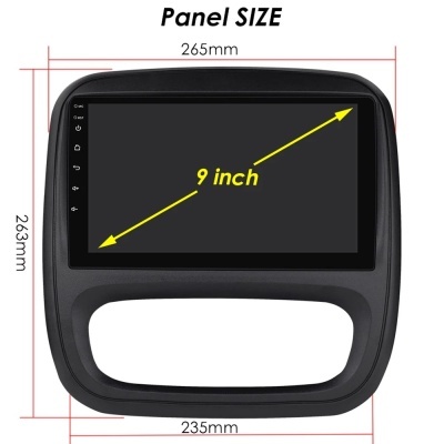 Radio Renault Trafic 3 2014 Opel Vivaro B, Android 13 QLED Screen,  4G Topo de Gama Radio Renault Trafic 3 2014 Opel Vivaro B, Android 13 QLED Screen,  4G Topo de Gama