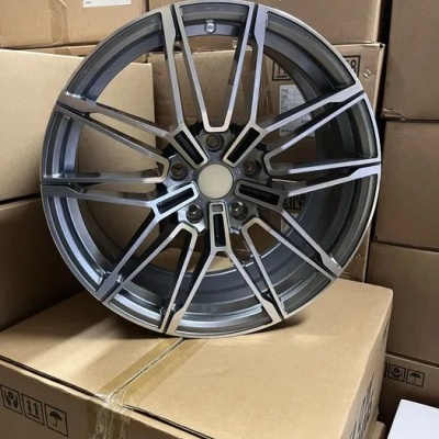 Jantes 18” 5x120 Novas Style 825m Compativeis BMW serie 1,2,3,4 SILVER