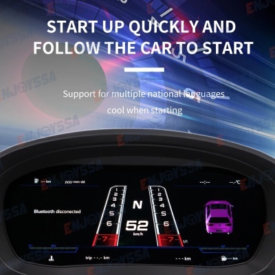 Quadrante Volkswagen VW golf 6  lcd velocímetro do carro painel digital cluster para NOVIDADE!!