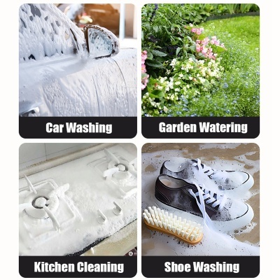 Pulverizador de Espuma Elétrico Profissional  2l Canhão de Espuma de Neve Motorizado pulverizador de Lavagem