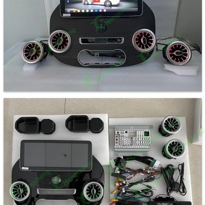 Radio  Mercedes Benz, 12,3 ", Vito W447 116 2014-2021, navegação GPS, rádio, Android 12, Carplay, 4G, câmera 360 TOPO de GAMA 2024 KIT