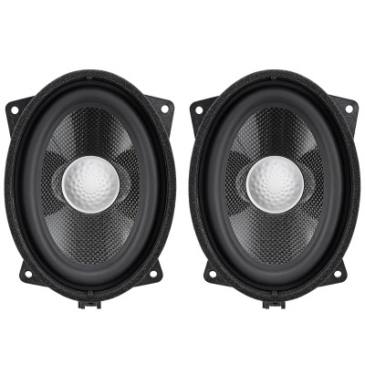 KIT Premium  Marca LQ AUDIO BMW E60/E61/F10/F11  F30/F31 G20 G30, Cone De Carbono Diafragma Midrange Speaker, Silk Dome Tweeter, Subwoofer,