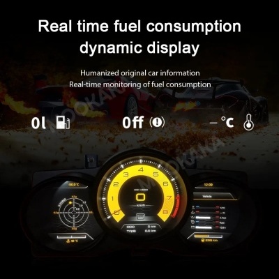 Quadrante Digital  Porsche Macan 2015-2019