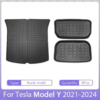 Tapetes Tesla Modelo Y 5 2021-2024  Impremiaveis Qualidade Premium!!