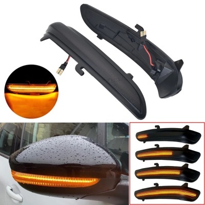 LED  Pisca Dinâmico intermitente sequencial Peugeot 208, 2008 I, Citroen C3, III, C4, Cacto, Opel, Vauxhall, 57B1206E,