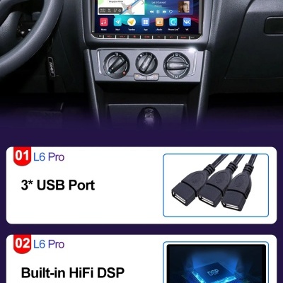 Radio Volkswagen VW Passat B6, B7, CC, Tiguan, Touran, GOLF, POLO