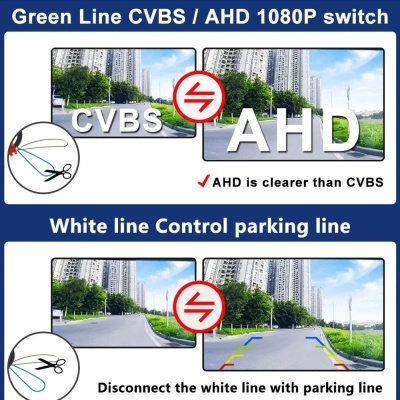 Camera de Visão Traseira Bmw 2 3 5 7 séries x1 x3 x4 x5 f30 f32 f36 f10 f11 f25 f48 Qualidade!!