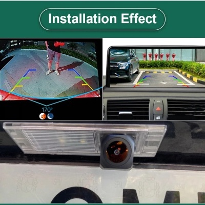 Camera BMW serie 6 1 série f20 f21 m6 e63 e64 f06 mini cooper r55 clubman170 ° 1920x1080p hd ahd câmera de visão traseira