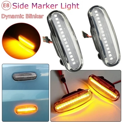 Pisca Dinâmico intermitente sequencial, Fiat Panda 169 Grande Punto Inkl Evo Doblo Fiorino Linea Idea