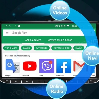 Radio VW Passat B6 B7 CC Tiguan Touran GOLF POLO Android Auto Volkswagen ULTIMO MODELO TOPO!