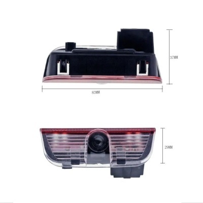 Iluminação Porta  Boas Vindas Portas VW Passat, B6, B7, B8, B9, CC, Golf 5, 6, 7, Touareg, Tiguan, Sharan, Jetta, MK 5, 6, 7