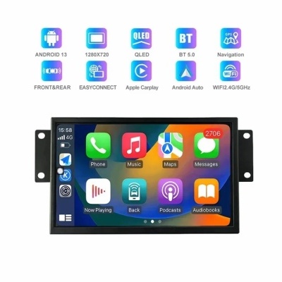 Radio Citroen c3 ds3 c5 2009-2017  Multimídia Navegação GPS Sem Fio Carplay RDS WIFI 4G QLED