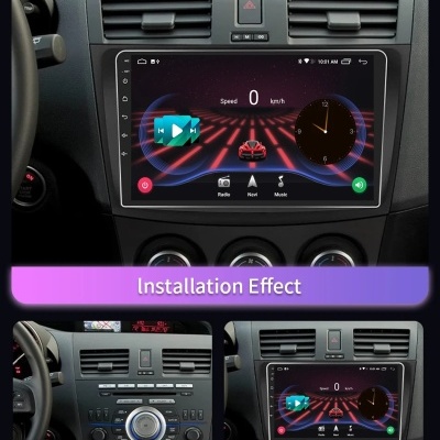 Radio Mazda 3 2004-2013  Ecra QLED Ultimo Modelo