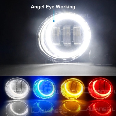 Farois Nevoeiro LED  Angel Eye Volkswagen,VW Golf, Jetta 6, Tiguan 5N, Touran Beetle, EOS, Caddy