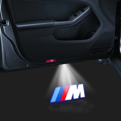 Iluminação Porta  Boas Vindas Portas  BMW M2, M3, M4, M5, M6, M Desempenho, 2Pcs