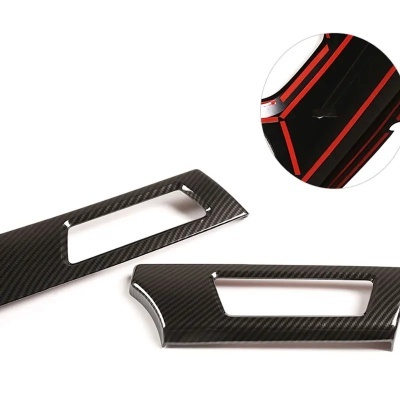 Consola Central  ,LHD-ABS Fibra de Carbono Painel de Tampa do Painel, BMW Série 3, E90, 2005-2012