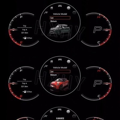 Quadrante  Mini Cooper 2014-2023,  Painel Digital Painel, Cluster de instrumentos , velocímetro, Novo Modelo
