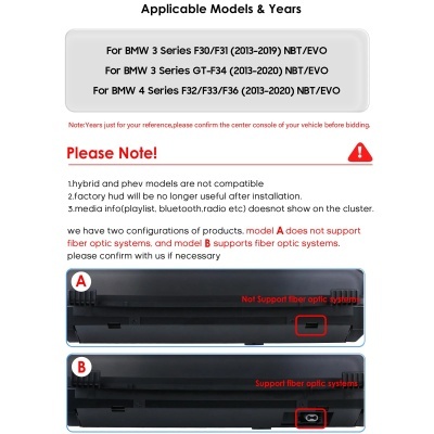 Quadrante BMW Série 4 F30  F31  GT F34  F32  F33  F36 Novo Modelo Novidade 2025 !!