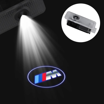 Iluminação Porta  Boas Vindas Portas  BMW M2, M3, M4, M5, M6, M Desempenho, 2Pcs
