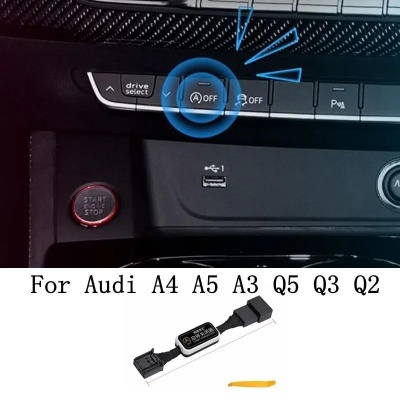Sensor/ Botão de controle Start-Stop  para Audi A4 B9 A5 F5 A3 8V Q5 FY Q3 8U F3 Q2 S4 S5 RS4 RS5