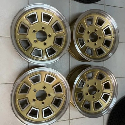 Jantes 14” 5x112 Mercedes w114 w115 w123 Classicos com aba “Bbs amg”