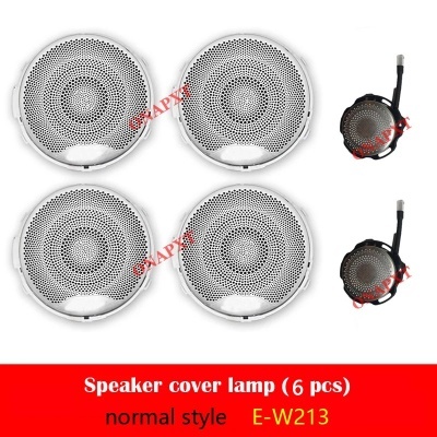 Tampa Decorativa  Coluna Altifalante Mercedes  Benz C, W205, GLC, X253, E, W213, Coupe, W238, MB luz ambiente Metal RGB Qualidade!