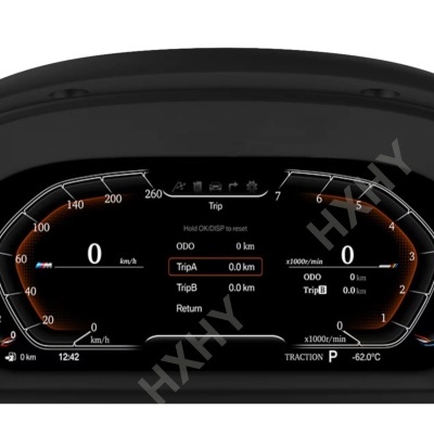 Quadrante BMW  F32, F33, F36, 2013-2017 Série 4, Painel Digital para Cluster de Instrumentos, Cockpit, Velocímetro