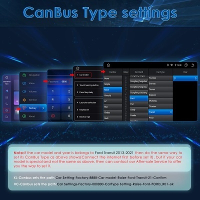 Radio Transit Tourneo Custom, 2013-2021 Android 12 ** Ultimo Modelo 2024