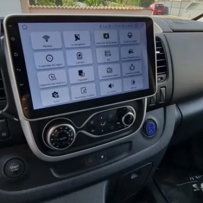 Radio Android Universal Car Multimedia Player, Autoradio Stereo, Carplay, Unidade de Cabeça, GPS, 360 Rotatable, 1 DIN, Vídeo, 6 + 128G, 10,1"