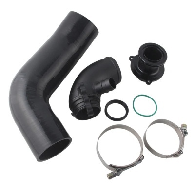 Mangueira de entrada Turbo de silicone, Cotovelo de entrada, Eliminar silenciador, VW Golf MK7 R, Audi V8 MK3 A3 S3 TT 2.0T, 2014 + Mangueira de entrada Turbo de silicone, Cotovelo de entrada, Eliminar silenciador, VW Golf MK7 R, Audi V8 MK3 A3 S3 TT 2.0T, 2014 +