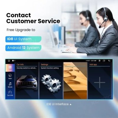 Radio  BMW Série 5, F10, F11, 2011-2016, CIC, NBT, RDS, GPS, IPS, Navegação, Estéreo, 6GB Modelo  2024 Topo de Gama