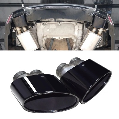 Ponteiras Audi  A3, A4, A5, A6, A7, até RS3, RS4, RS5, RS6, RS7 Oval