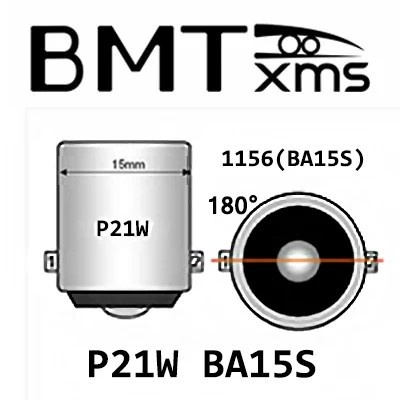 Lâmpada BMTxms-Canbus LED "Piscas" Flash Turn Signal Light, Resistor Embutido, Lâmpadas Amber Sem Erro,  QUALIDADE!!  1156 BA15S P21W, 1156 BA15S PY21W