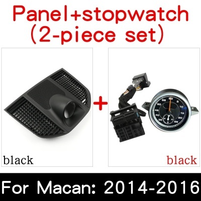 Cronômetro Porsche Macan Relógio 2014-2023 + capa atualização