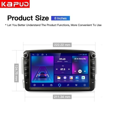 Radio  Mercedes Benz W203, Vito W639, Vaneo CLK, W209