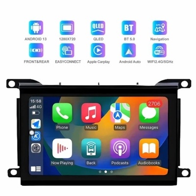 Radio Citroen DS5 508 2010-2017 Multimídia Navegação GPS Sem Fio Carplay RDS WIFI 4G QLED