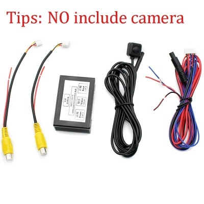 controle inteligente dois canais interruptor de vídeo da câmera do carro (vídeo do carro interruptor automático) conectar frente ou lado/câmeras traseiras