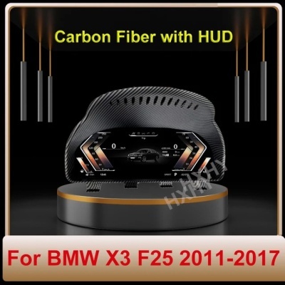 Quadrante BMW X3, X4, F25, F26, 2011-2017 LCD Digital Car Dashboard Cluster,  Medidor de Velocidade, mais recente