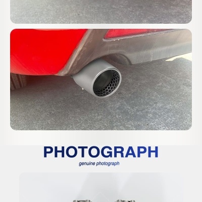 Ponteira Universal MATE Inox Escovado Saida 89mm 101mm ou 114mm!