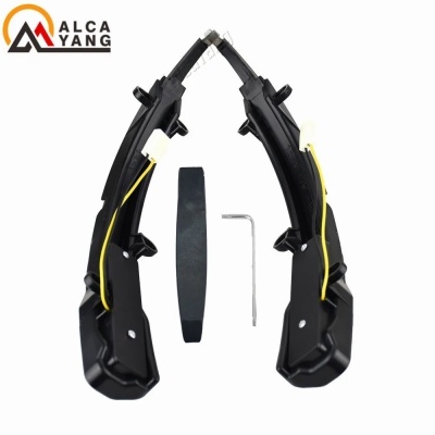 Pisca Dinâmico  intermitente sequencial, Audi Q5, SQ5, 8R, 2008-2017, Q7, SQ7, 4L Facelift, 2009-2015