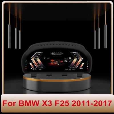 Quadrante BMW X3, X4, F25, F26, 2011-2017 LCD Digital Car Dashboard Cluster,  Medidor de Velocidade, mais recente